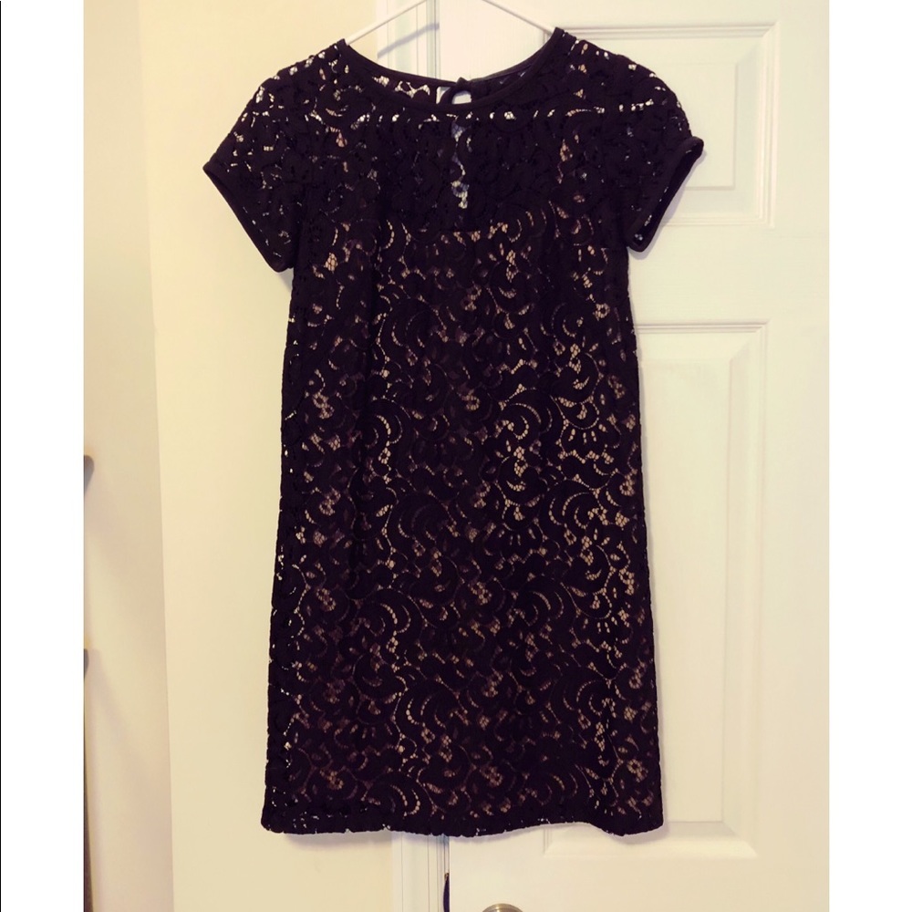 Loft Black Lace Dress